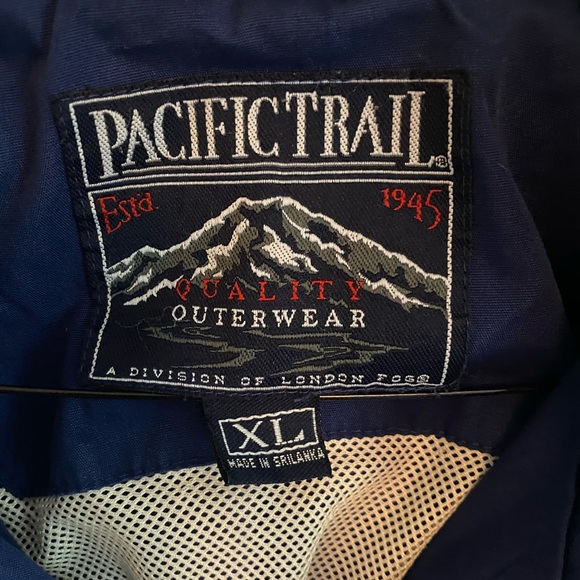 Vintage London Fog Pacific Trail Hooded Chore Bomber Jacket Coat SizeXL Like-New - Picture 3 of 5